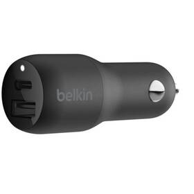 Ccb001btbk Belkin 745883790425 - Boost Charge Dual Usb-a Car Charger 24w Dimensi