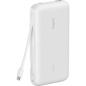 Bebpb024fqwh Belkin Boostcharge 30w 20000mah Portable Power Bank With Integrated Usb-c Cable