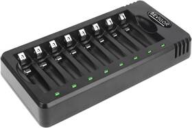 Bevigor 726084694132 8 Bay Aa Aaa Battery Charger Independent Slot With Led Light U