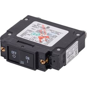 Ul-489 Blue Sea System 7457 Circuit Breaker - 20a Flat Rocker