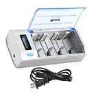 Bnac170814 Bonai Lcd Universal Battery Charger For Aa Aaa Rechargeable