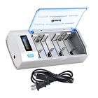 Bnac17081404cd Bonai Lcd Universal Battery Charger For Aa Aaa Rechargeable