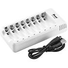 Bnac1808sl008 Bonai Bay Battery Charger For Aa Aaa Rechargeable 6970998405566
