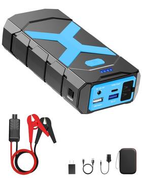 2000a Bookoo 762765726822 Jump Starter Battery Pack 12v Jumper Portable 20000mah