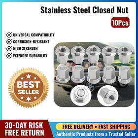 6015-010 Branded Group 31 Battery Stainless Steel Closed Nut Nuts For Standard 3/8 Inch 60