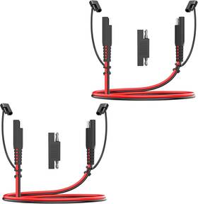 Branded 787353252767 12awg Sae Extension Cable 2pack 3ft To 2