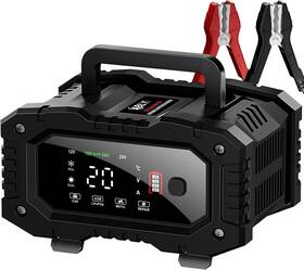 Ab-bc10 Branded Cargador De Bateria Inteligente 12v 24v Para Carro Auto Automovil Botes Portatil