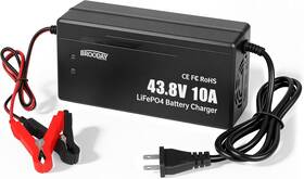 Brooday 711181561838 36v 10a Lifepo4 Battery Charger 43.8v Lithium Fast Charging O