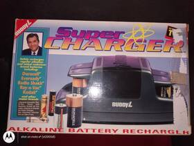 Buddy L 025347080003 Vintage Super Charger Battery 1992 Model 8000 Recharge Alkaline