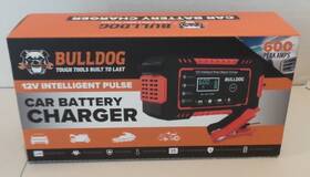 Bd-cbc1 Bulldog 12v 4ah-100ah Intelligent Pulse Repair Charger Red And Black