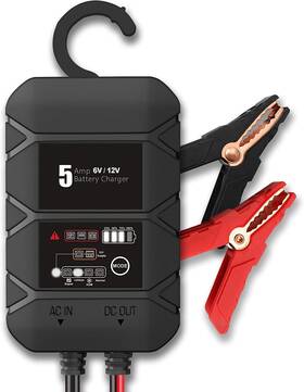S5000 Bygd Smart Battery Charger 6v/12v Automatic Maintainer For Automotive Rv Lithium