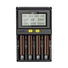 C4-plus Miboxer Lcd Display Fast Charging Smart Battery Charger For Aa