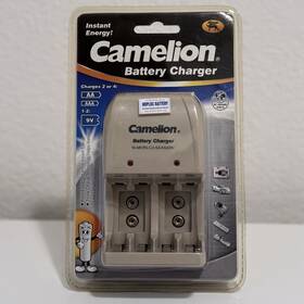 Bc-0904sm Camelion Battery Charger Ni-mh Ni-cd Aa Aaa 9v Ac 100-240v 50-60hz New Sealed