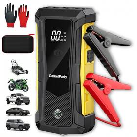 Cy23 Camelparty 600a Jump Starter -12v Lithium Battery Booster Pack Portable Box 12000
