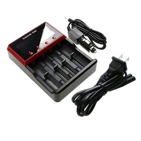 Df-mdh6a Cameron Sino Battery Charger For 10440 18500 25500 26650 14650 Aa Aaa With Us Power Cable Car