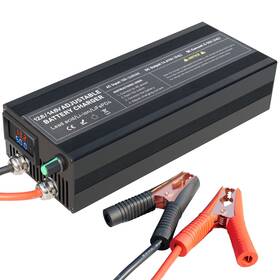 C50a Capacity.li Battery Charger 14.6v 50a Lifepo4 Smart Maintainer Adjustable