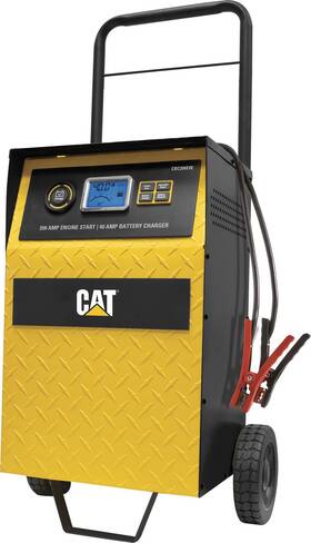 Cbc200ew Cat 814632015017 Professional 40-amp Rolling Battery Charger And 3-amp Maintainer Wit