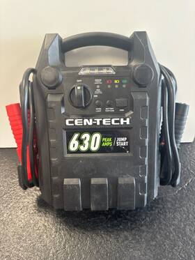 P27010512 Cen-tech 193175452528 630 Peak Amp Portable Jump Starter And Power Pack