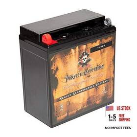 Pws-ytx16-bs-1 Chrome Battery Ytx16-bs-1 Maintenance Free Replacement For Atv And Motorcycle 12