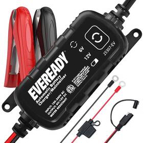25307-ev Cj Tech Automatic 12v/6v Car Battery Charger Float Trickle Maintainer Waterproof