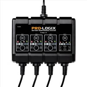 4-bank Clore Automotive Pl4050 Solar 12v 4x5a Pro-logix Batte