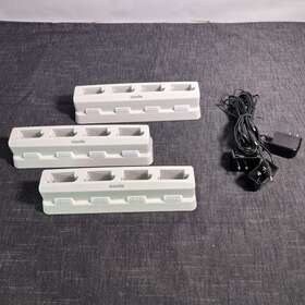 Cra-a150 Code X3 Cr4400 Barcode Scanner Quad Bay B6 Battery Charging Station