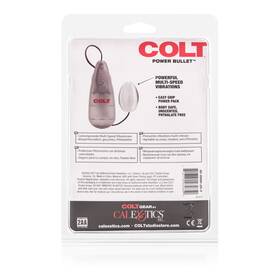 Hp-se6890202 Colt Power Bullet Multi-speed Egg Vibrator