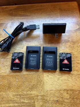 036481-001 Columbia 037451-001 Battery Charger With X2 And Usb Adapter