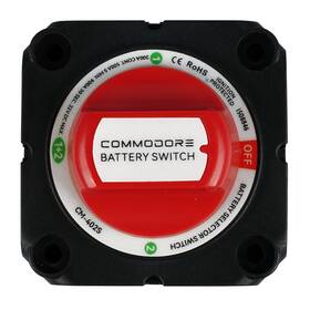 8176830 Commodore Cm-402s 4-position Compact Dual Battery Selector Switch Upc