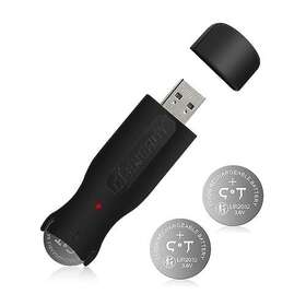 2032 Ct-energy 729993806849 Usb Lithium Coin Battery Charger With 2pcs 3.6v Rechargeable B