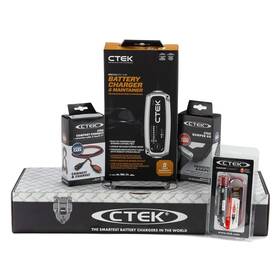Ctek-smart-122019 Ctek 40-206 Mxs 5.0 12volt Battery Charger Vehicle Storage Bundle