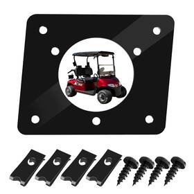 Ctuoptuo 733506059578 1 Pc Golf Cart Charging Port Adapter Plate With Screws Compatible Noco Gcp
