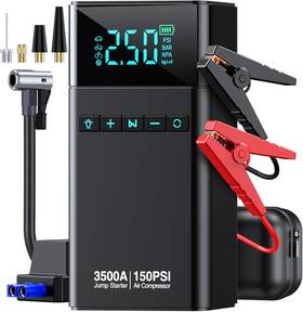 3500a Czkbg Yl03 Portable Car Jump Starter With Air Compressor 150psi Battery Sta