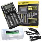 D2ebrbbx3 Nitecore Digicharger Car Charger Cord With Battery Carry 616641596927