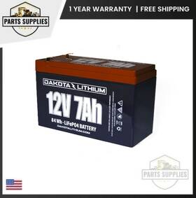 Pid12v07ah Dakota Lithium 12v 7ah Lifepo4 Battery For Industrial And Outdoor Applications