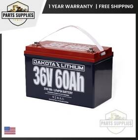Pid36v60ah Dakota Lithium 36v 60ah Deep Cycle Lifepo4 Battery For Marine Golf Cart Ev