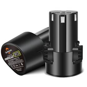 B0f325b2dk Darkboom 2 Packs Lithium 12v Batteries With A Battery Charger 1.5ah For Cordl