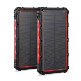 Dartwood 895230318805 16000mah Solar Power Bank - Wireless Charger For Iphone And Android 2 Pack