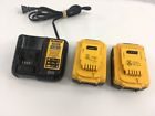 Dcb204-dcb107 Dewalt Ah Batteries And Charger Model Dcb