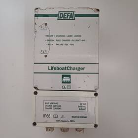 4041lbc Defa Lifeboat Charger 2x5a 42vac / 700110 Ip66 Norway