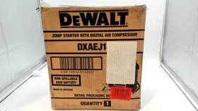 Dxaej14-type2 Dewalt 814632015260 Digital Portable Power Station Jump Starter