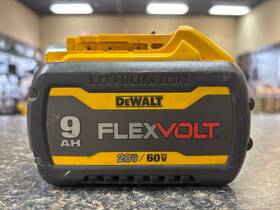 Qui004513 Dewalt Dcb509 Used Flex Volt 20v/60v 9ah Li-ion Battery