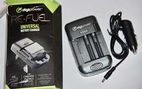 Rf-tc-u450 Digipower Universal Camera Battery Charger - Black