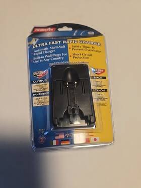 Tc-371 Digipower Digital Camera Battery Charger For Olympus Panasonic Nikon Canon
