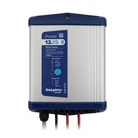 99215 Dolphin Charger Prolite Series Battery - 12v 15a 110vac 2 Ou