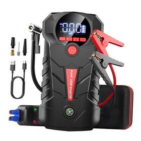 4000a Dongguan Chenshun New Energy Co. Ltd R61s Jump Starter With Air Compressor Portable Car Battery Booster 4-in-1