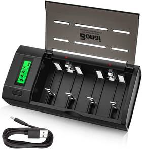 Bst-c9015tc Dongguan King Power Digital Technology Co. Ltd Bonai Smart Battery Charger For Aa Aaa C D 9v Ni-mh Ni-cd Rechargeable Batteries