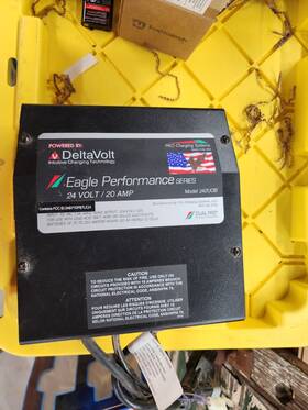 Dp-218lg Dual Pro Jlg Scissor Lift 0400218 Battery Charger Replacement - 24v 20a Fully Automatic
