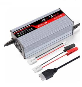 58.4b Dubihu 58.4v 15a Lifepo4 Lithium Battery Charger For Golf Cart Rv 48v Motor Anderson