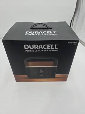 Duracell 041333045603 New Portable Lithium Power Station 300 W 292wh With Lcd Display